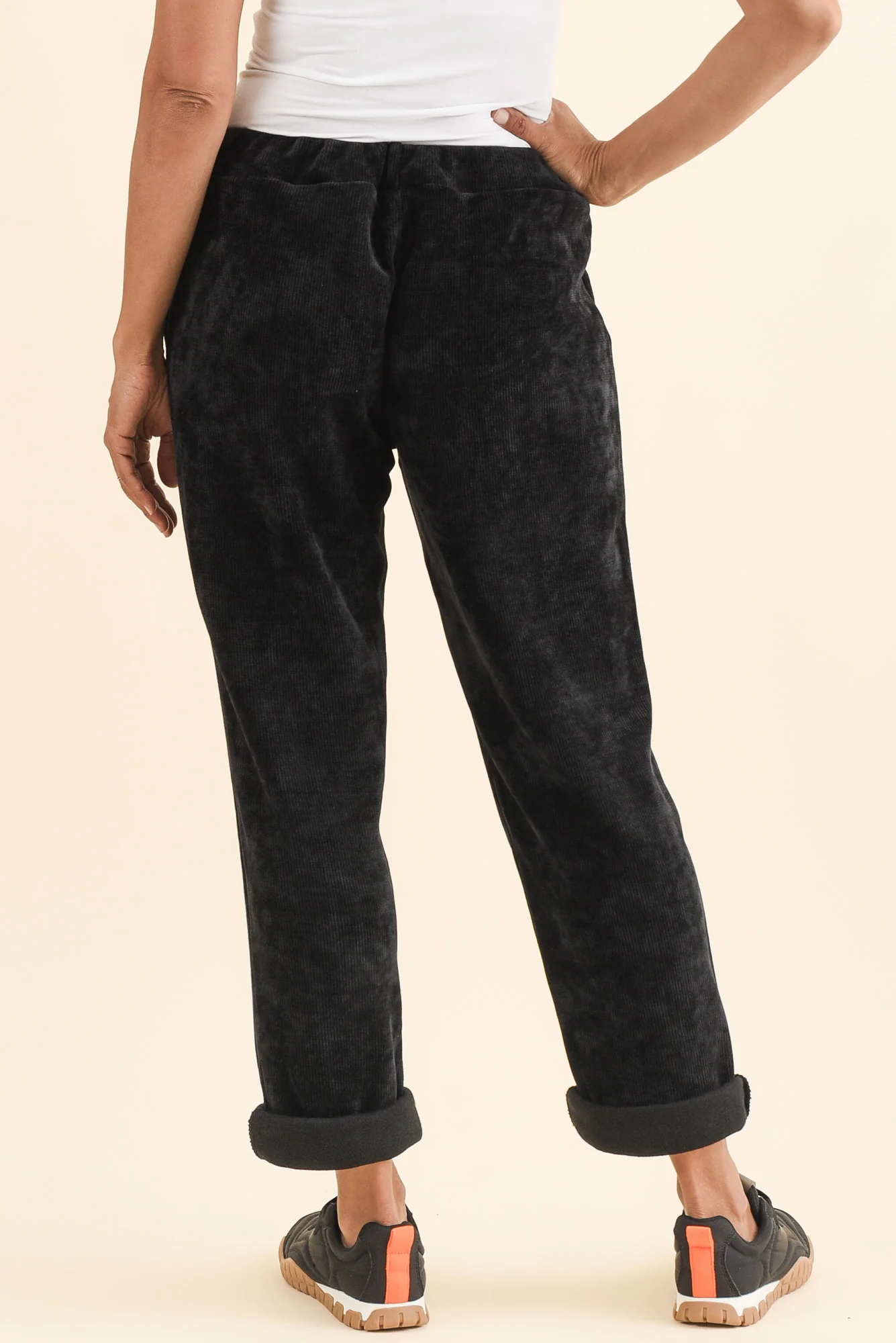 Agatti Black Drawstring Pants - Image 4