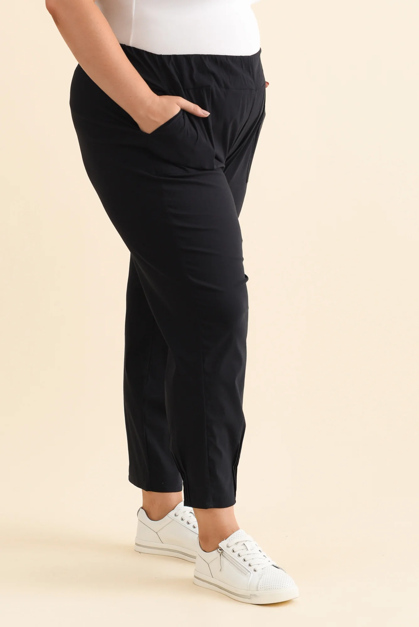 Air-Lite Navy Stretch Pocket Pants - Image 14