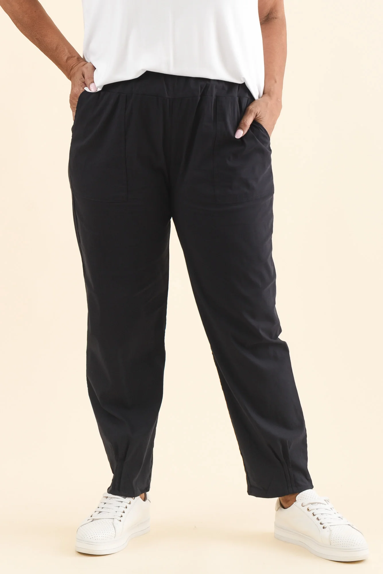 Air-Lite Navy Stretch Pocket Pants - Image 8
