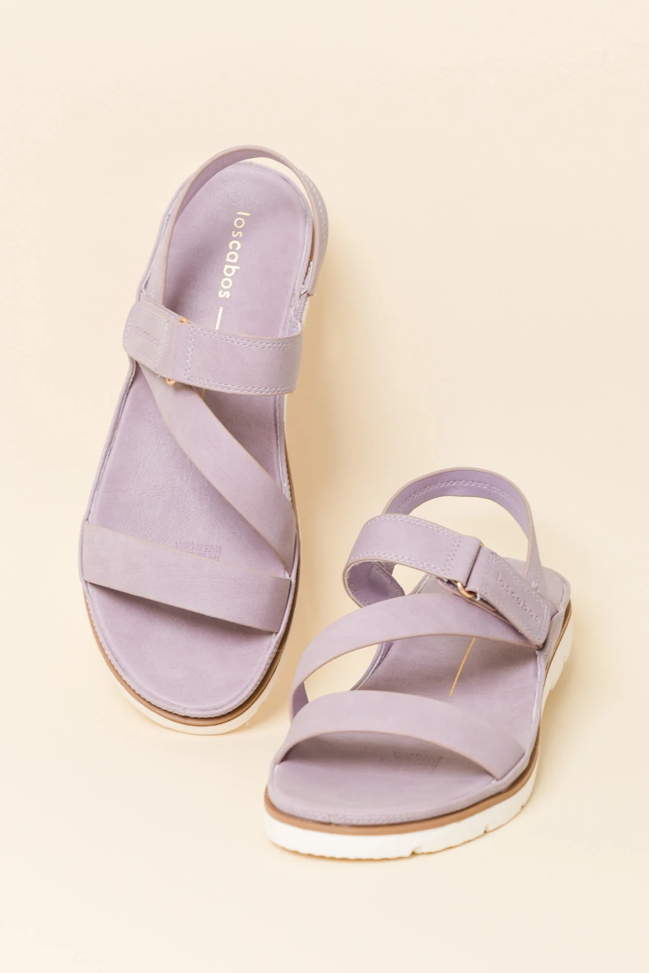 Ashli Lilac Strappy Sandal - Image 2