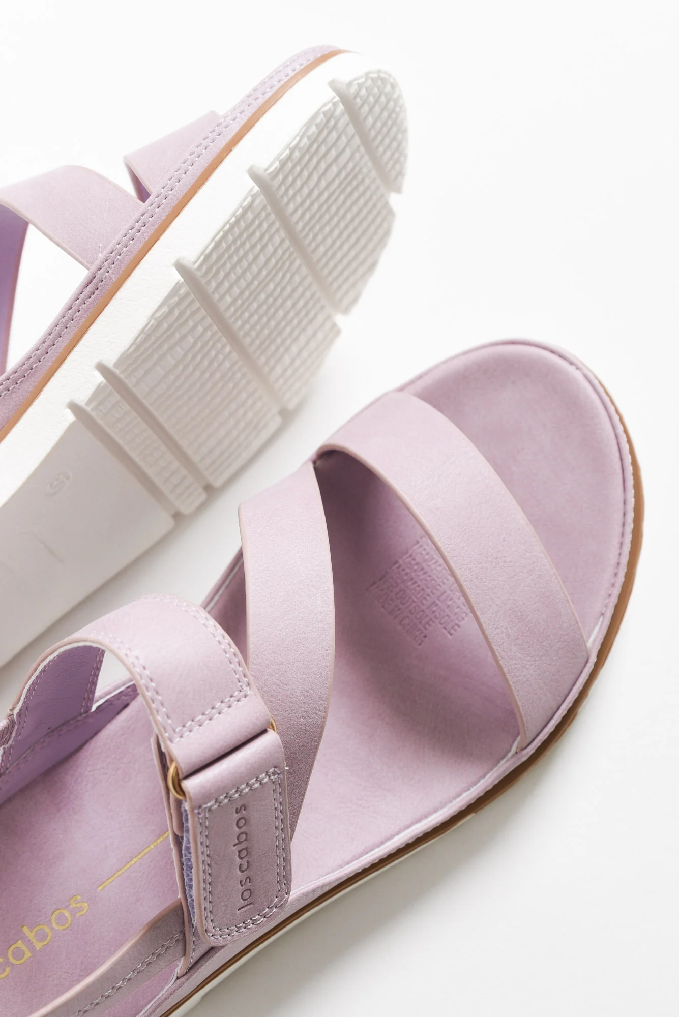 Ashli Lilac Strappy Sandal - Image 4