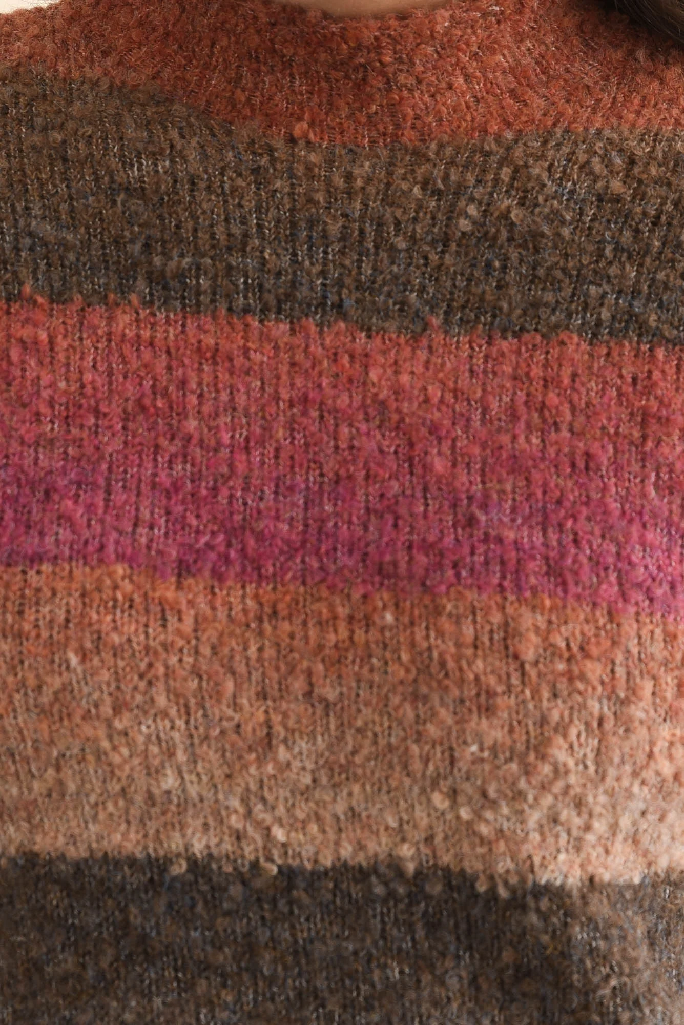 Augie Orange Stripe Knit Jumper - Image 6