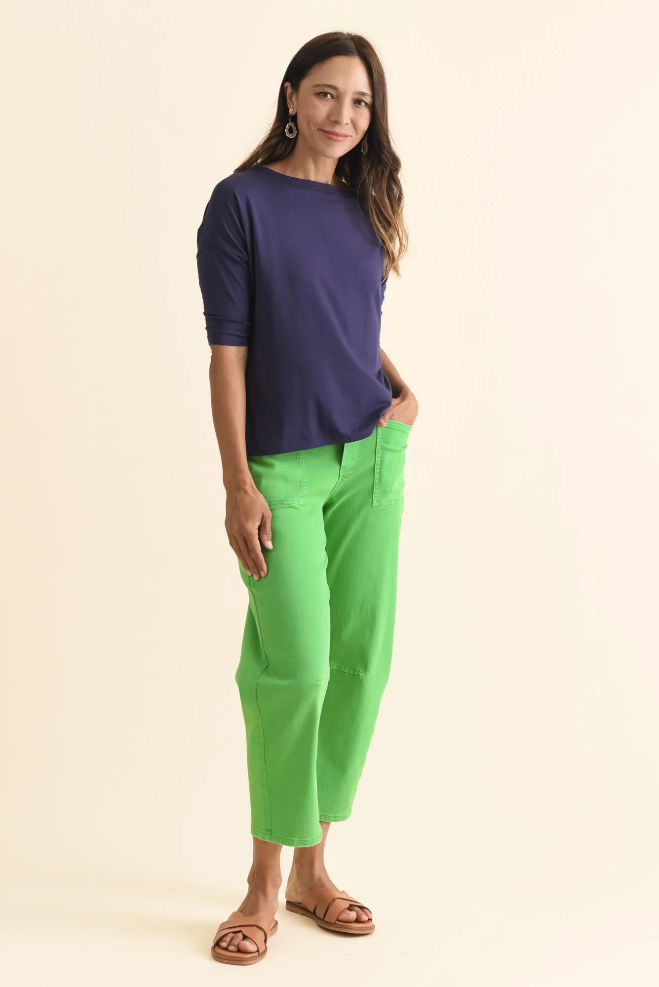 BB Barrel Green Jeans - Image 6