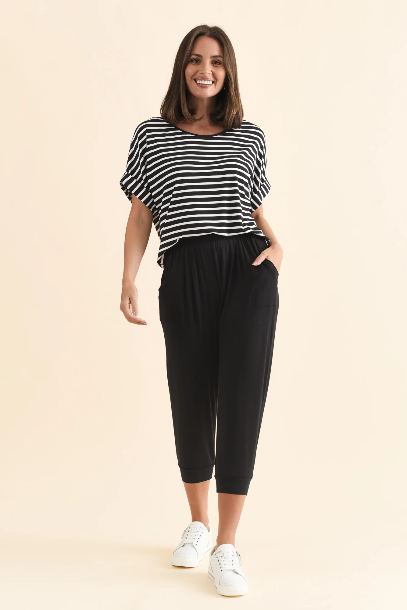 Black Tokyo Slouch Pants - Image 3