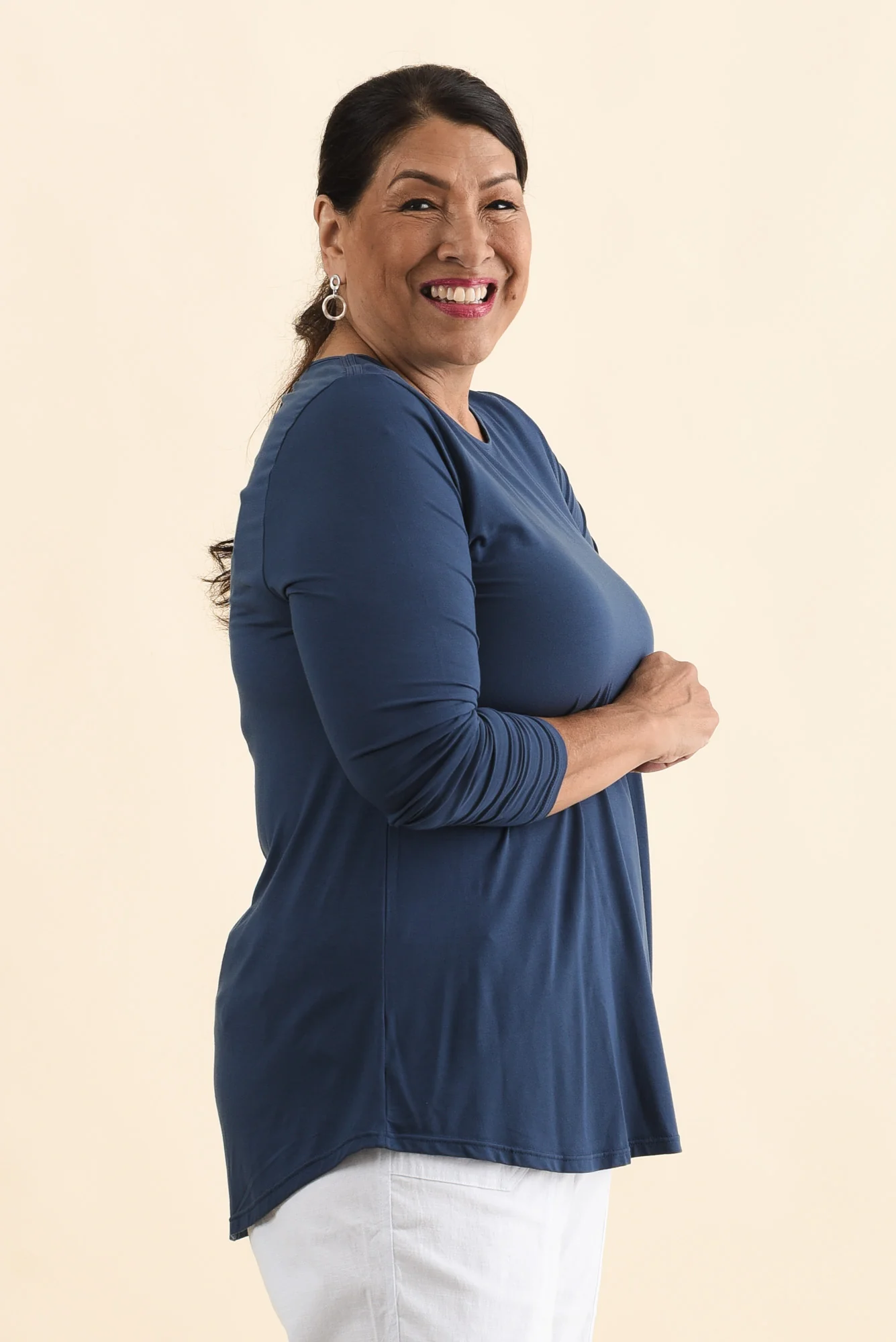 Buttery Carla Blue Top - Image 9