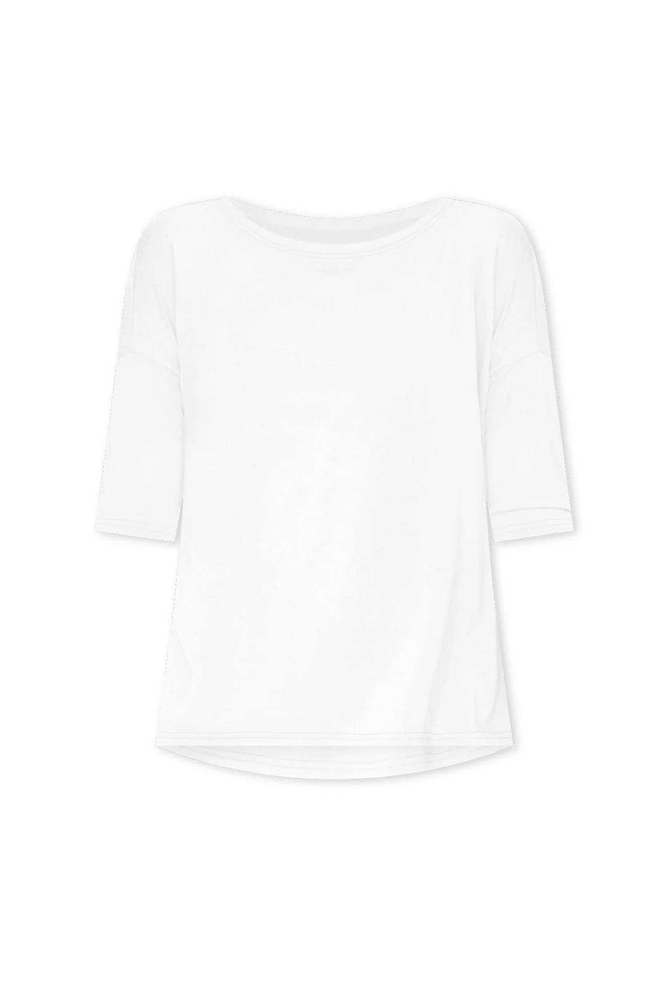 Camila White Bamboo Top - Image 3