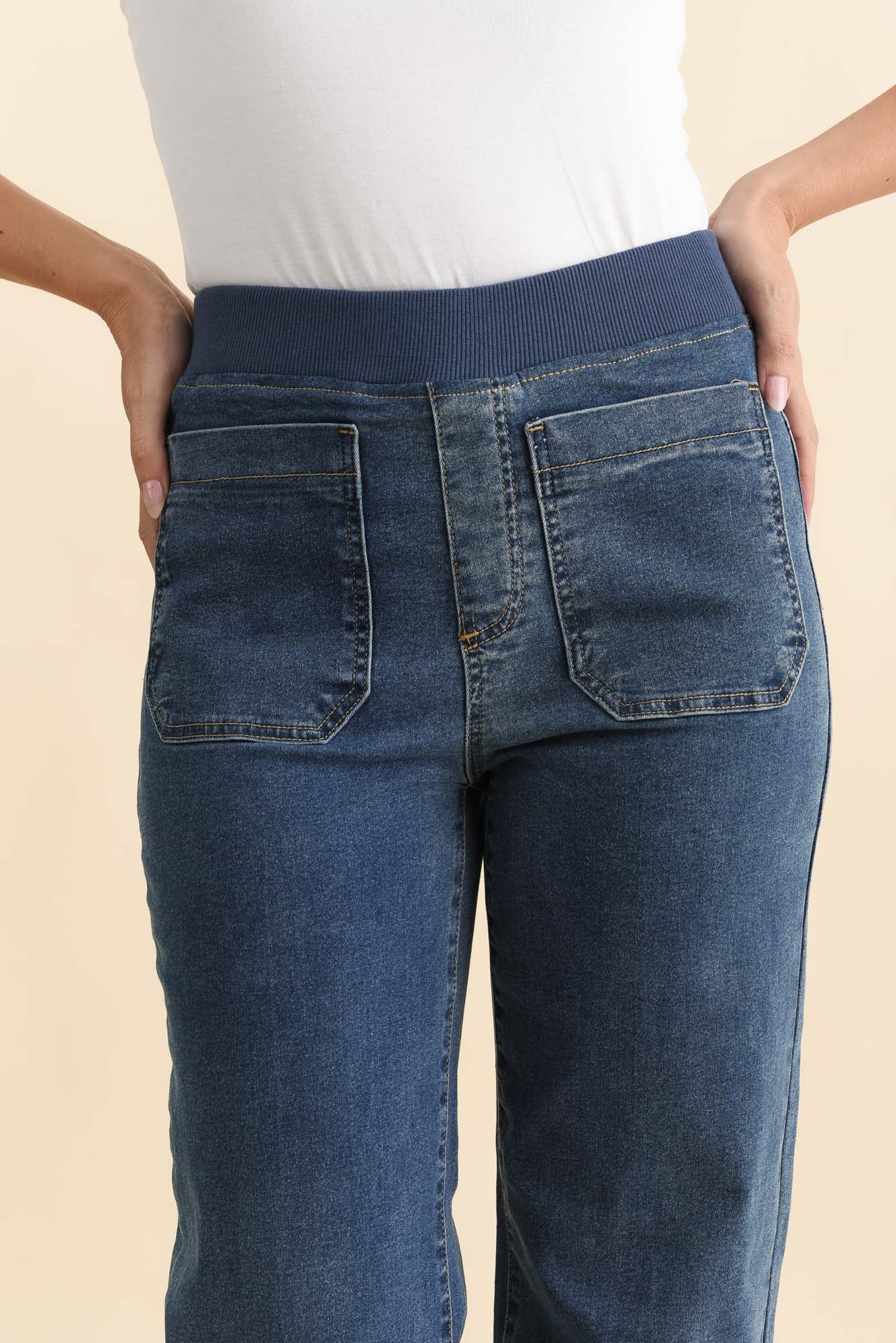 Carpenter Blue Denim Stretch Jeans - Image 6