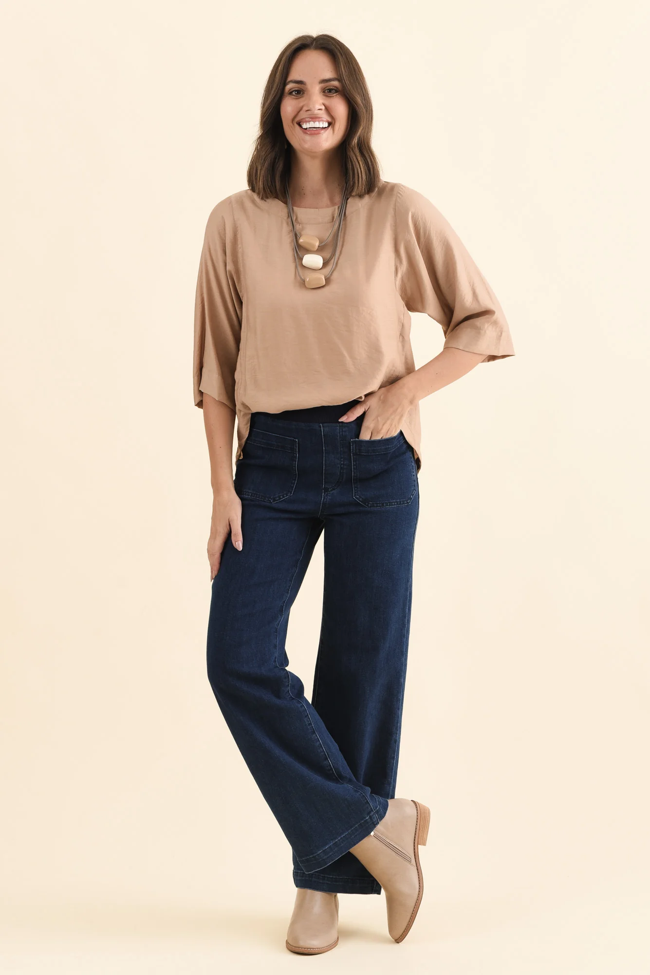 Carpenter Dark Denim Stretch Jeans - Image 3