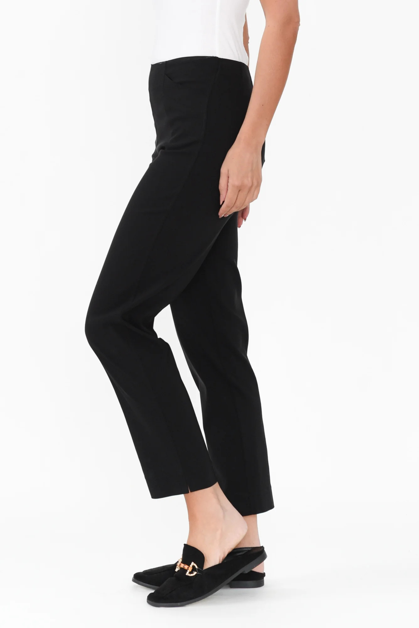 Cody Black Stretch Pants - Image 5
