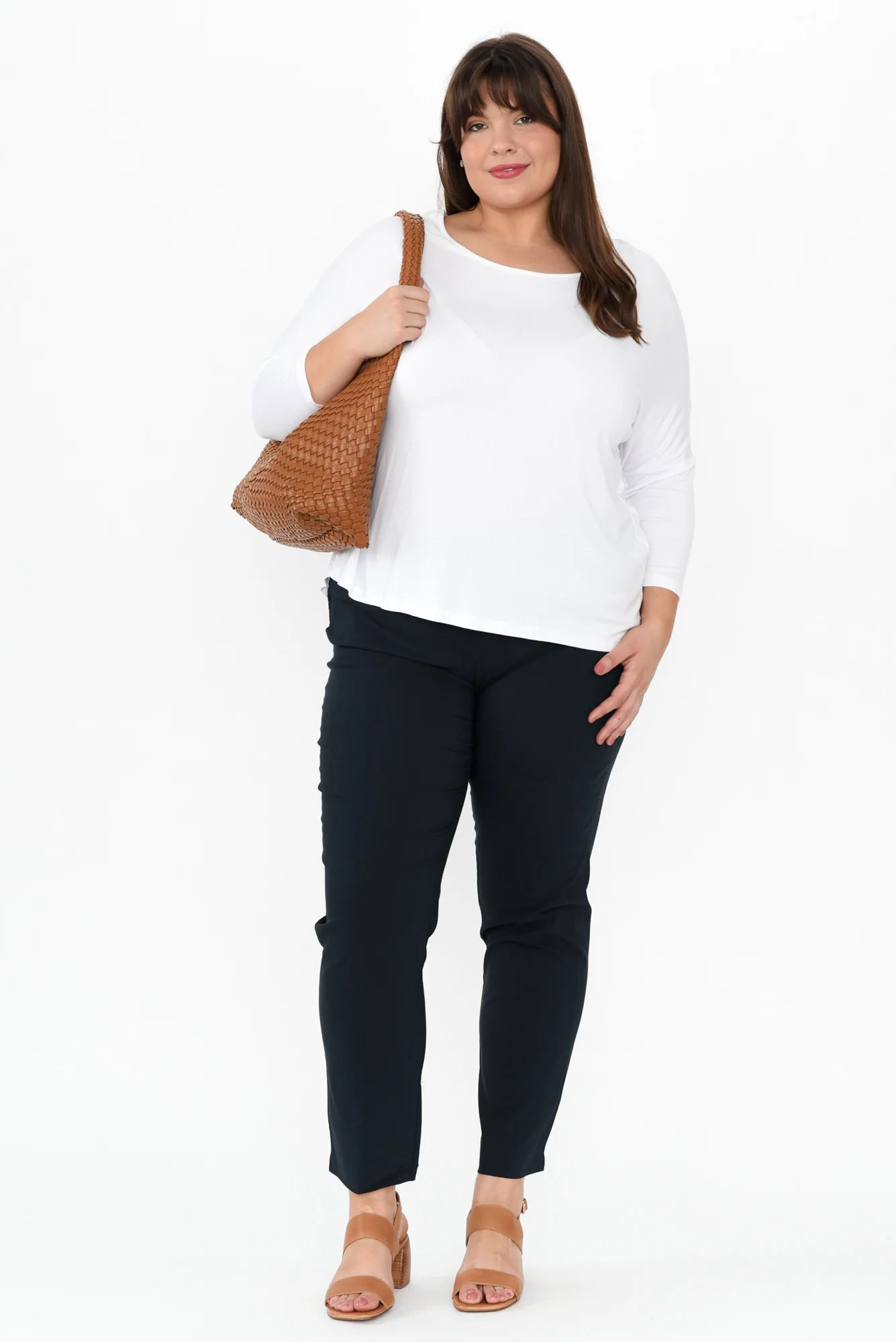Cody Navy Stretch Pants - Image 9