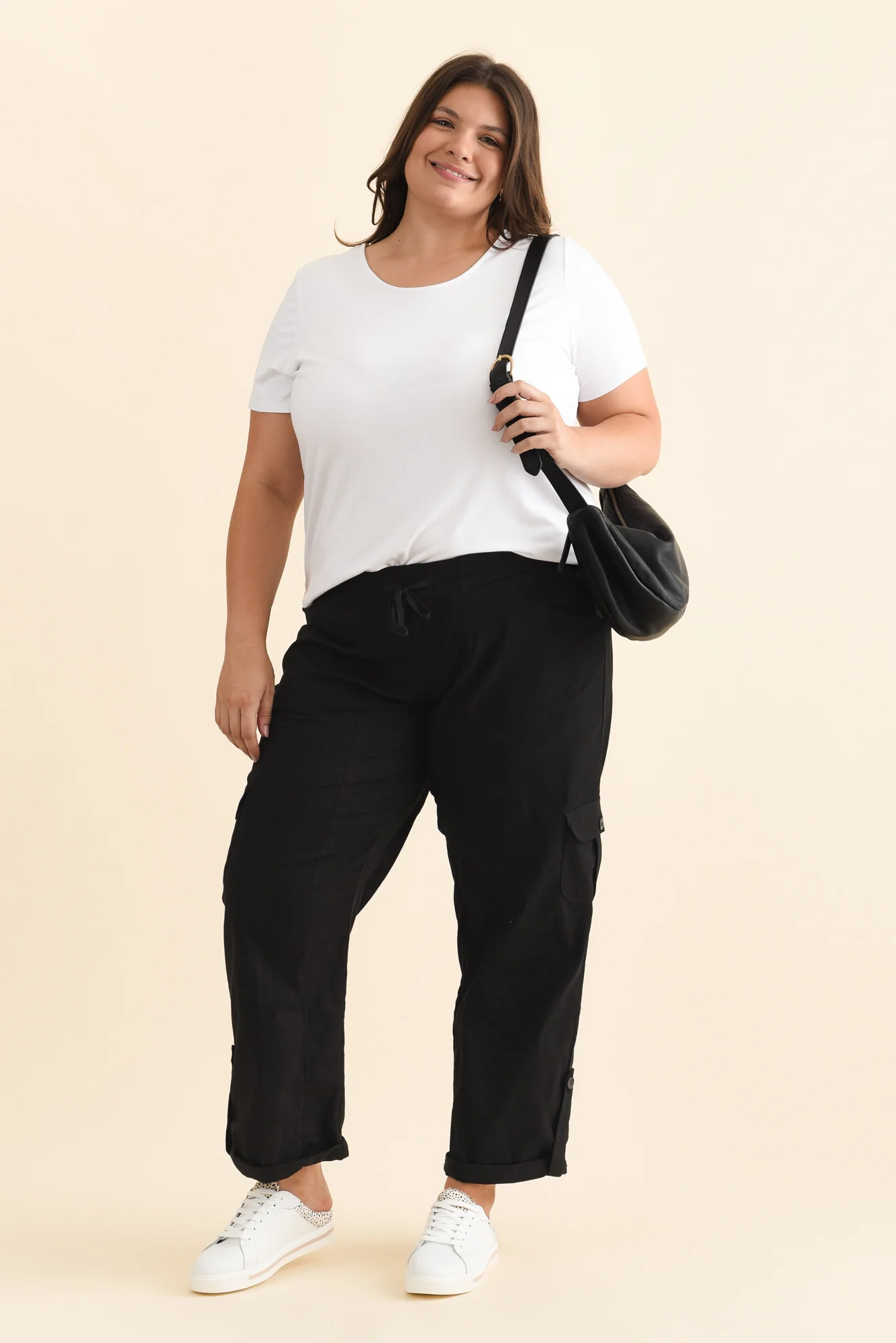 Colette Black Cargo Pants - Image 10