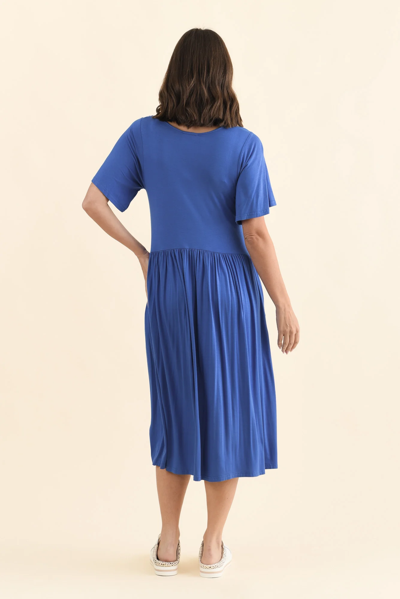 Dalton Cobalt Crescent Dress - Image 5