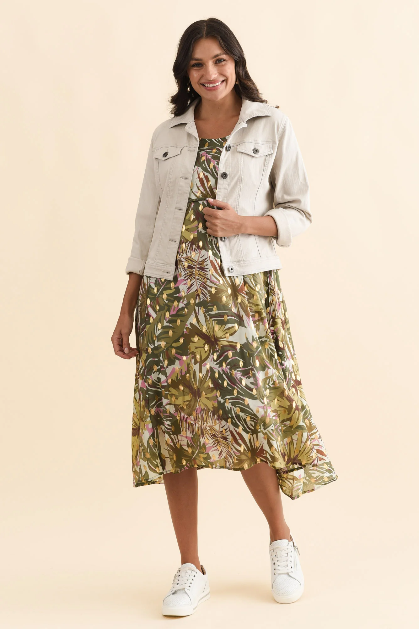 Danielle Stone Stretch Jean Jacket - Image 7