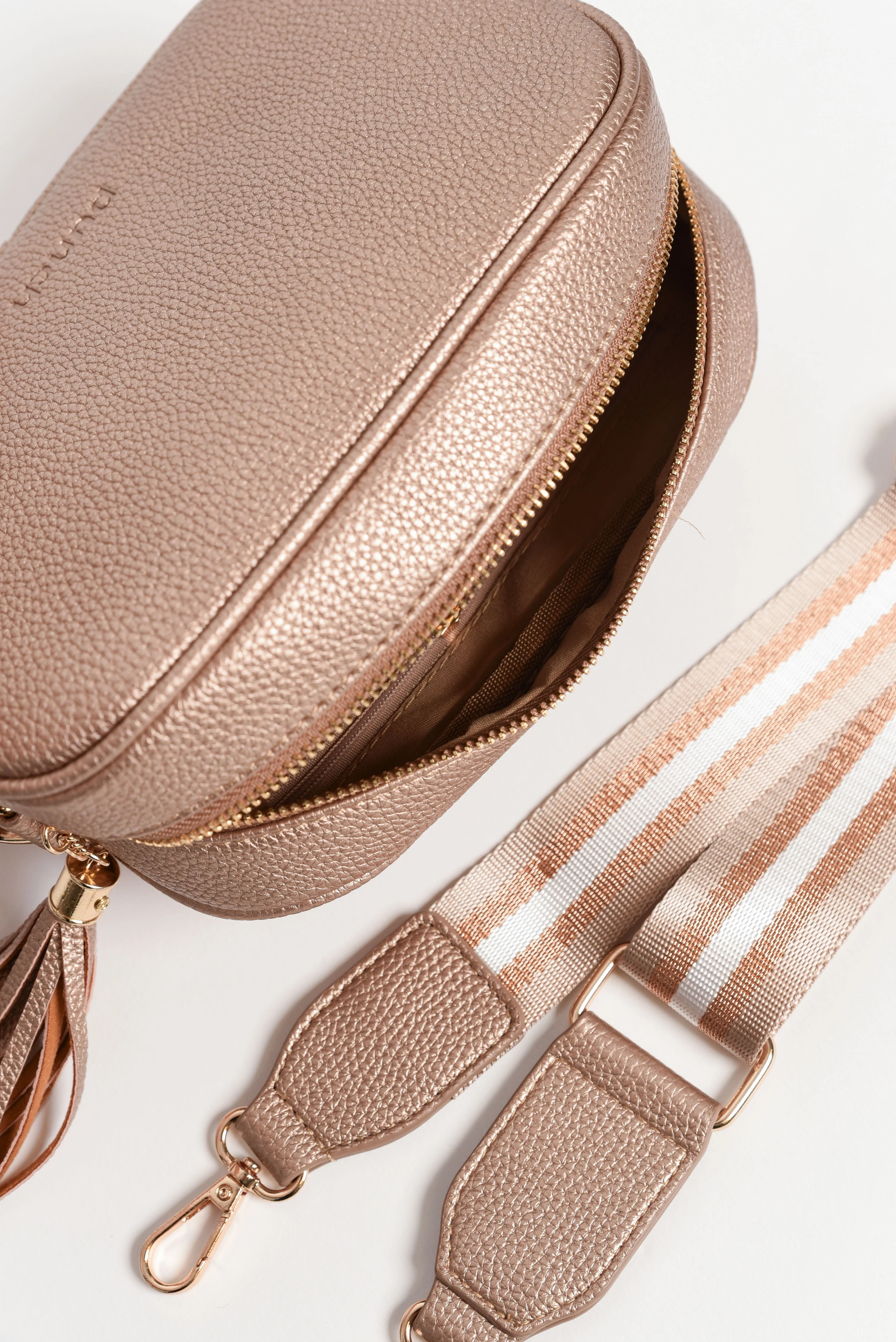 Dell Bronze Crossbody Bag - Image 2