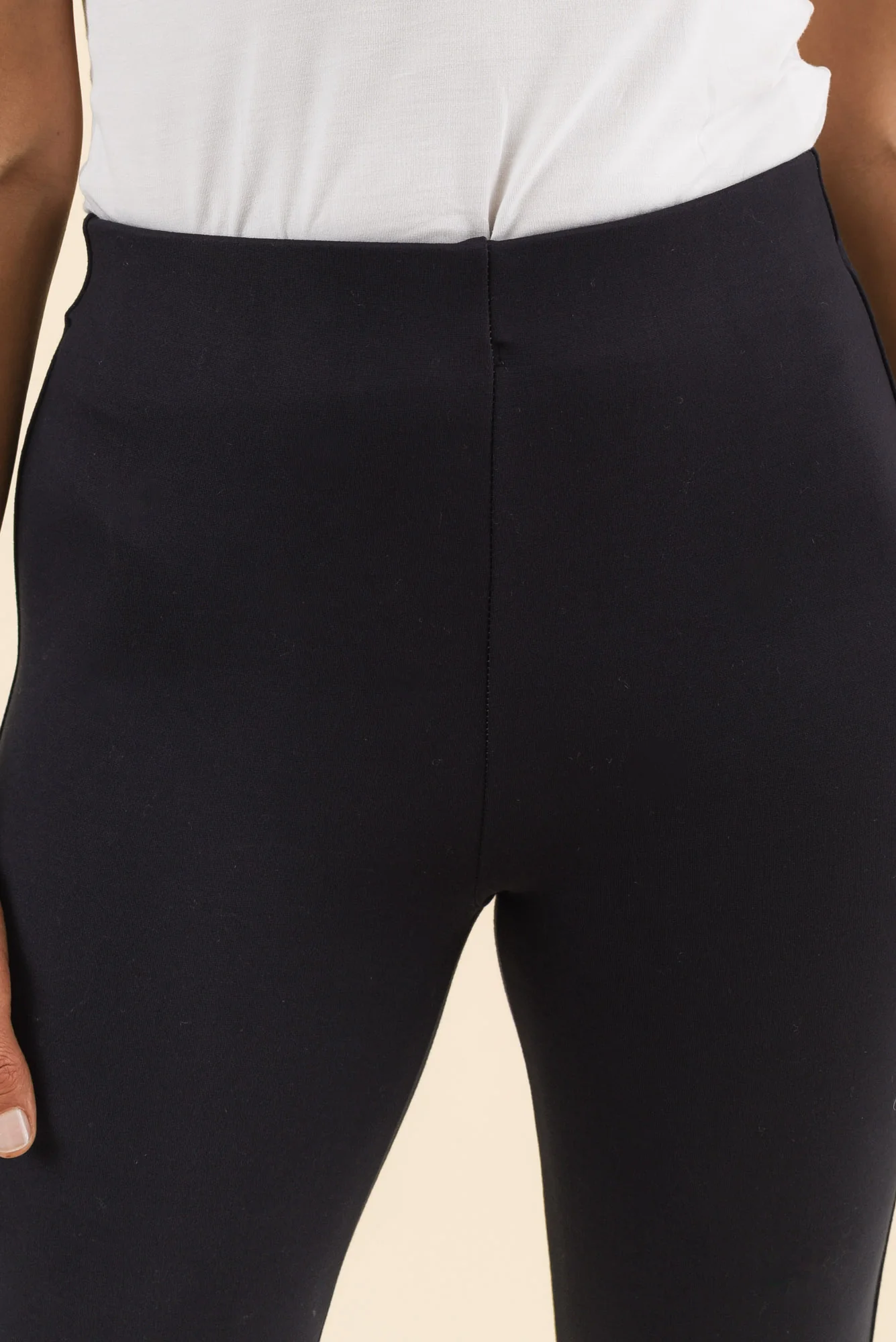Elsa French Navy Winter Ponte Pants - Image 5