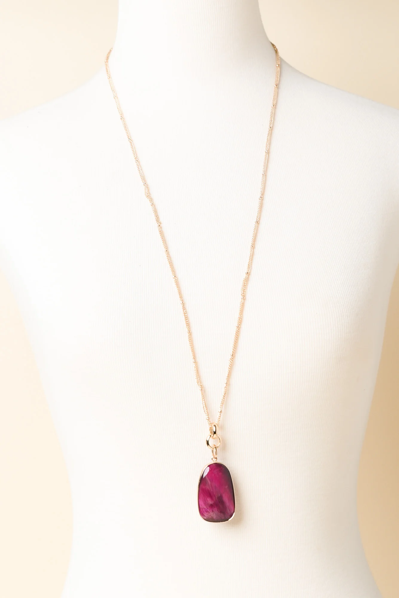 Fable Pink Pendant Necklace - Image 2