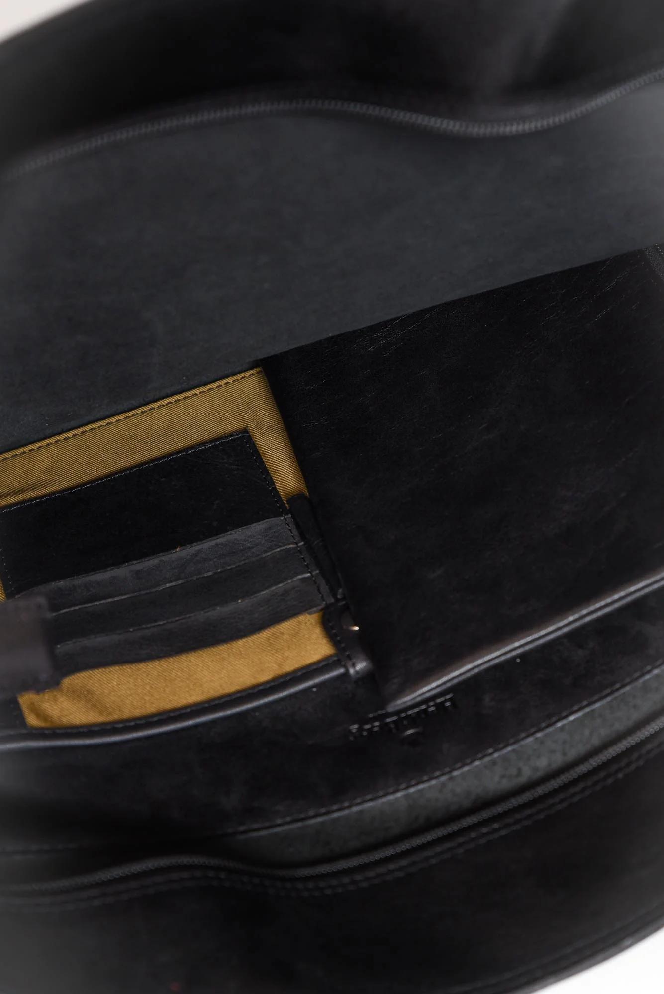 Fenna Black Leather Tote - Image 5