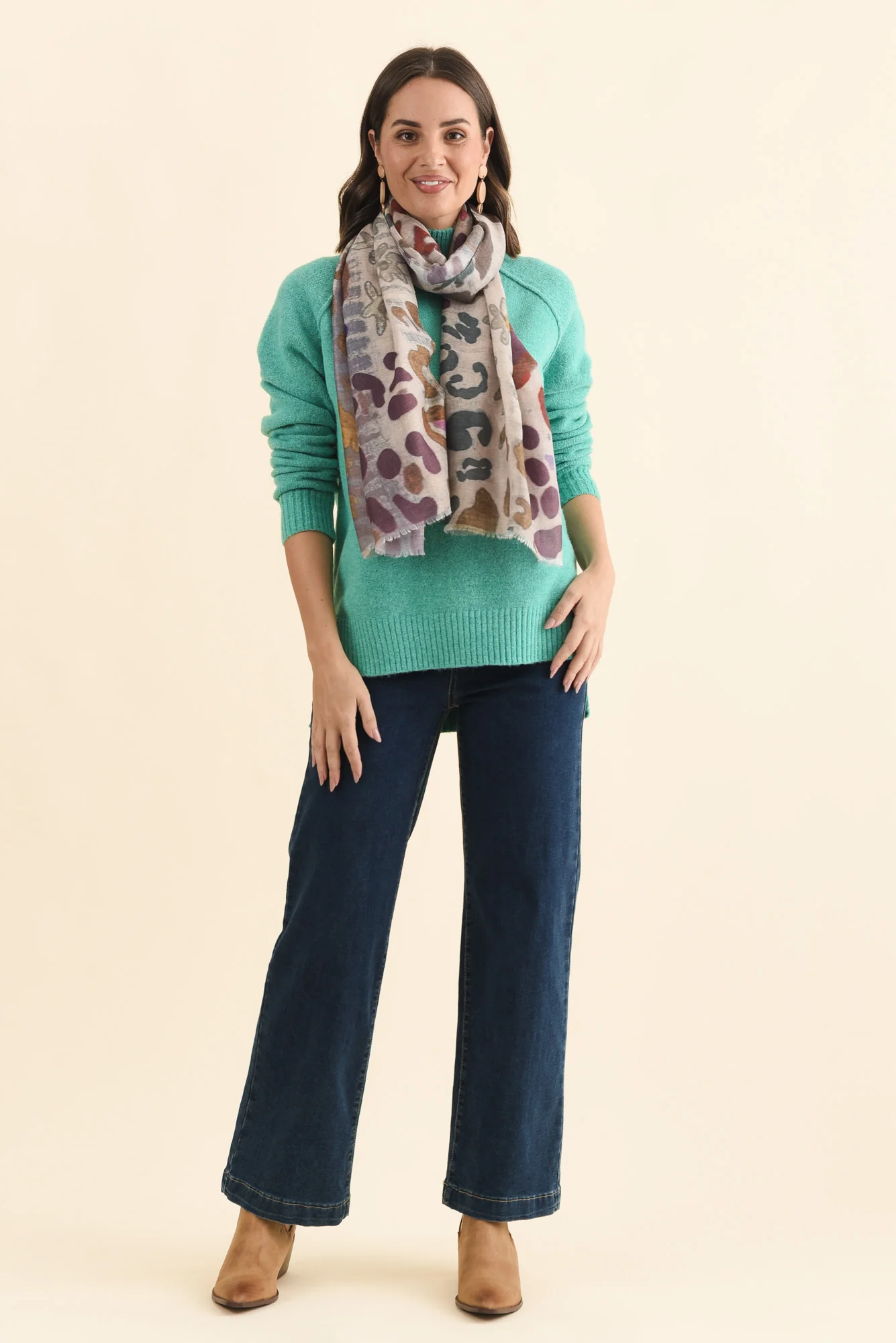Finn Mint Knit Jumper - Image 2