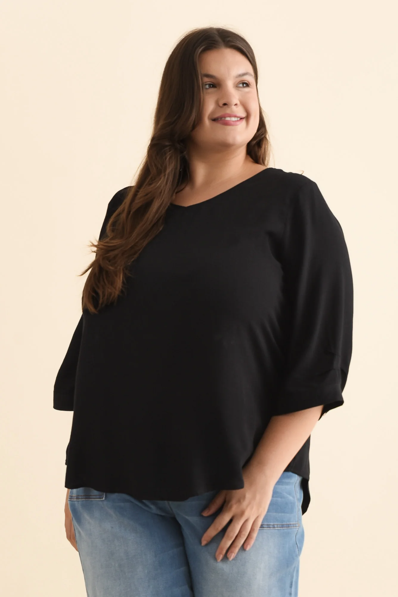 Gomez Black Button Top - Image 8