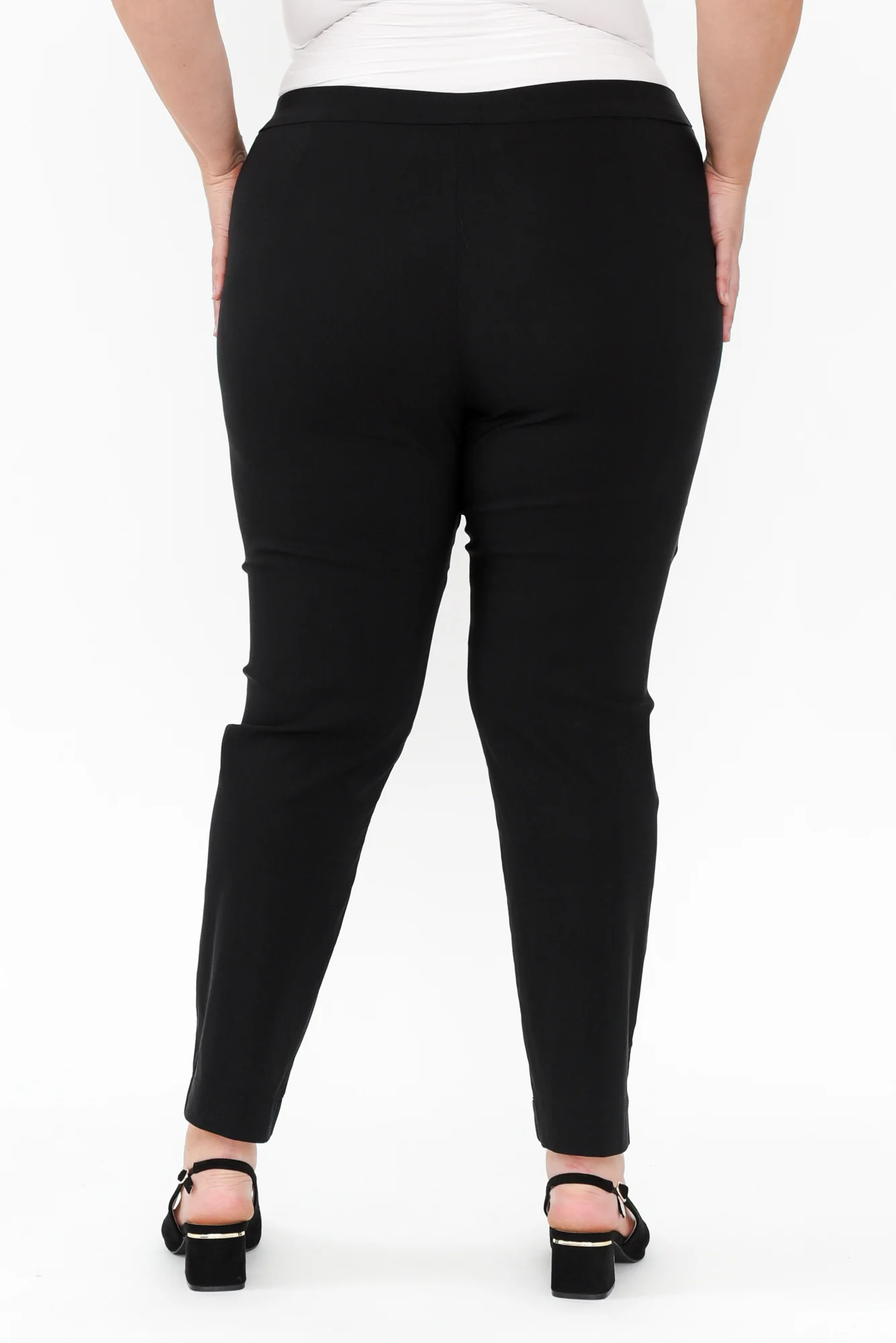 Harbour Black Stretch Pants - Image 10