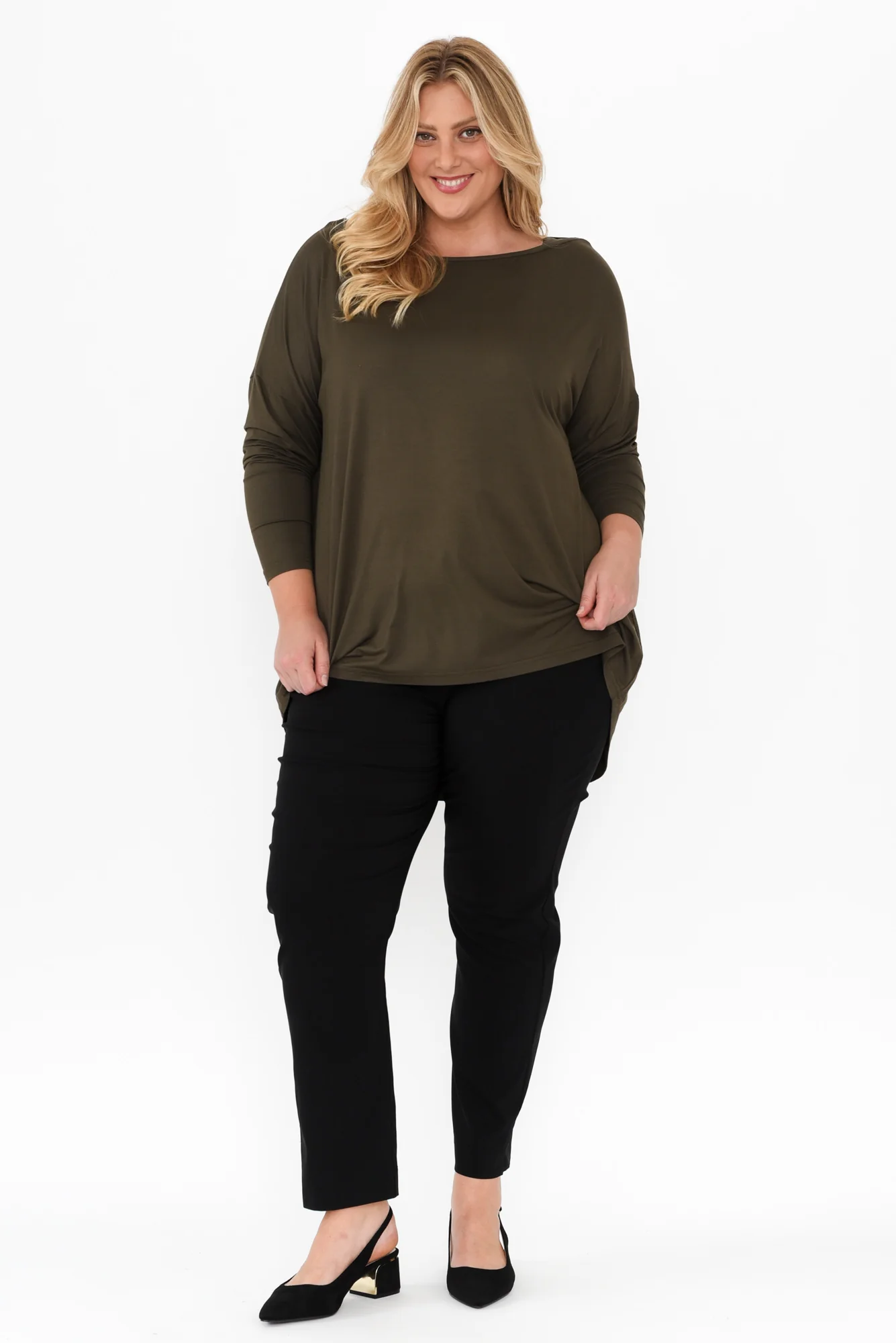 Harbour Black Stretch Pants - Image 8