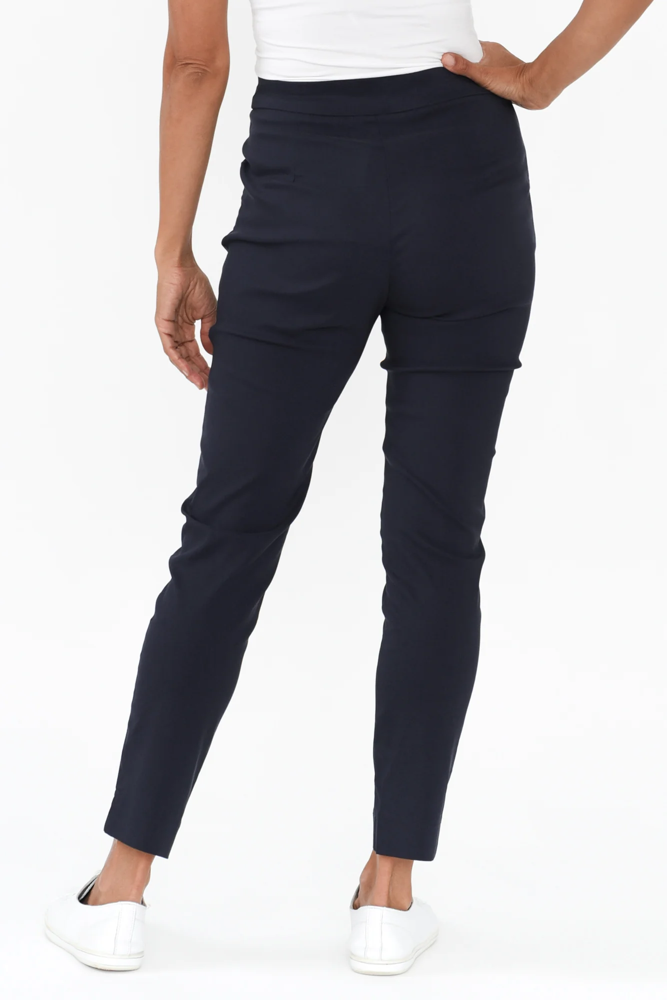 Harbour Navy Stretch Pants - Image 5