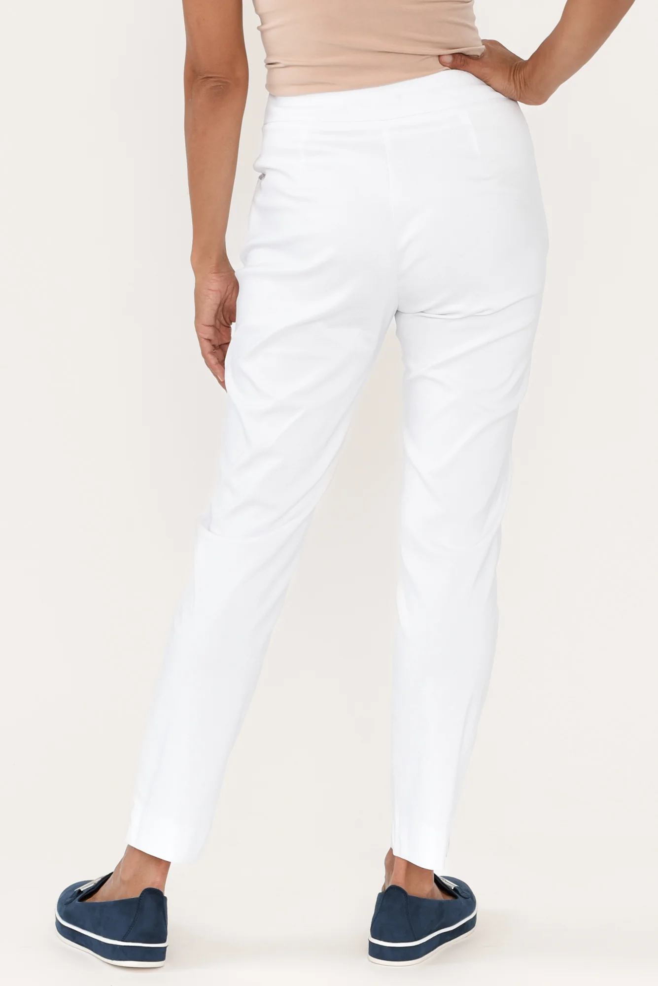 Harbour White Stretch Pants - Image 5
