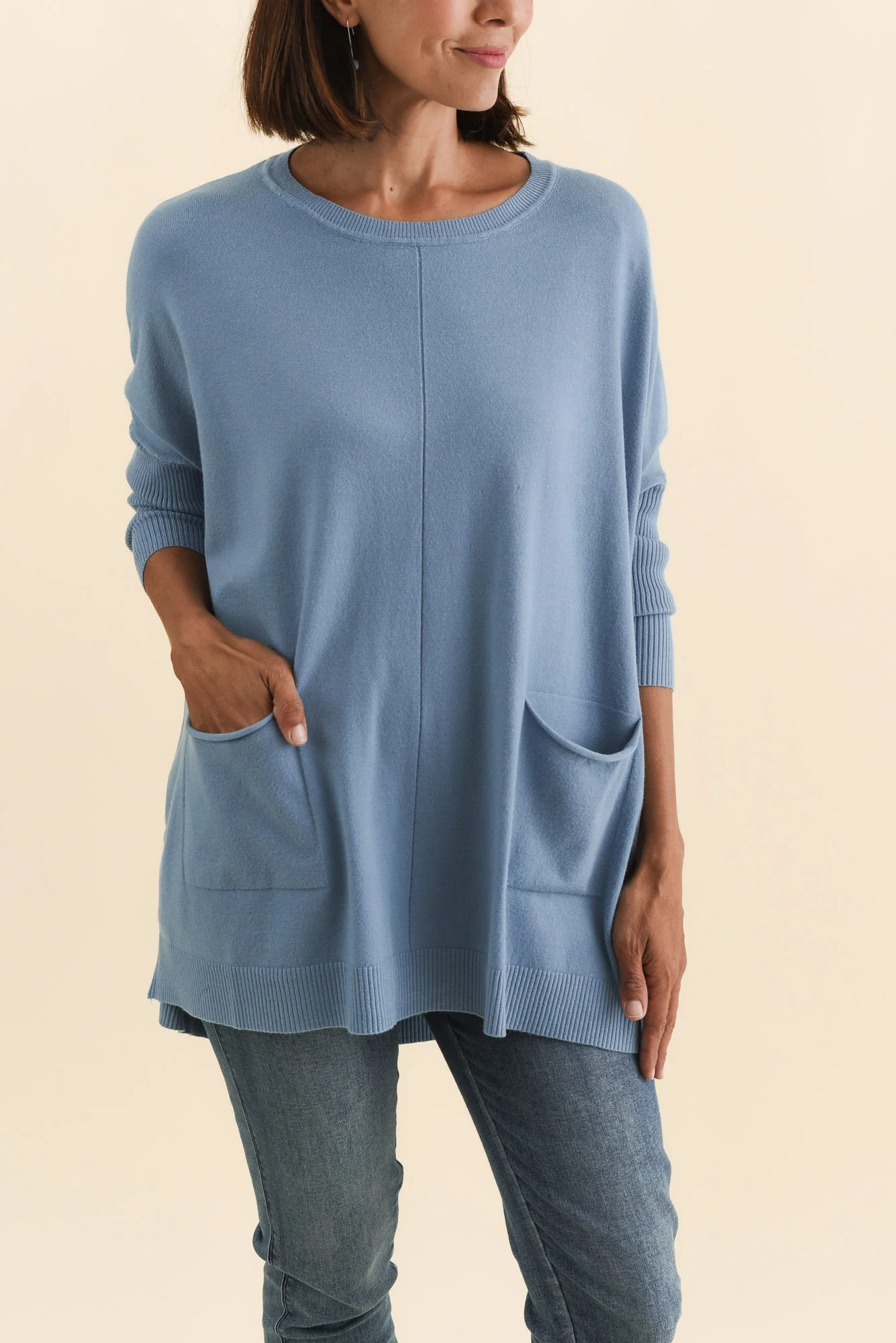 Helsinki Steel Knit Pocket Jumper - Image 6