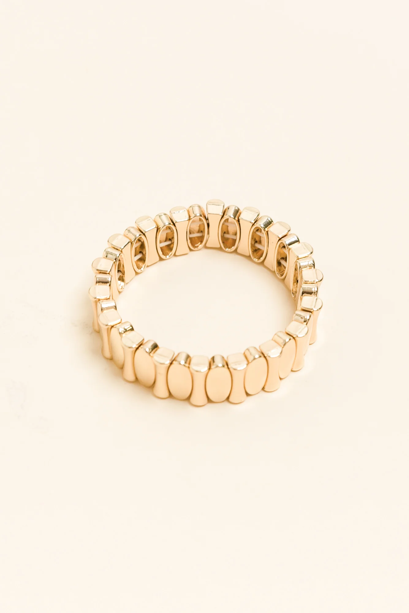Imelda Gold Beaded Bracelet