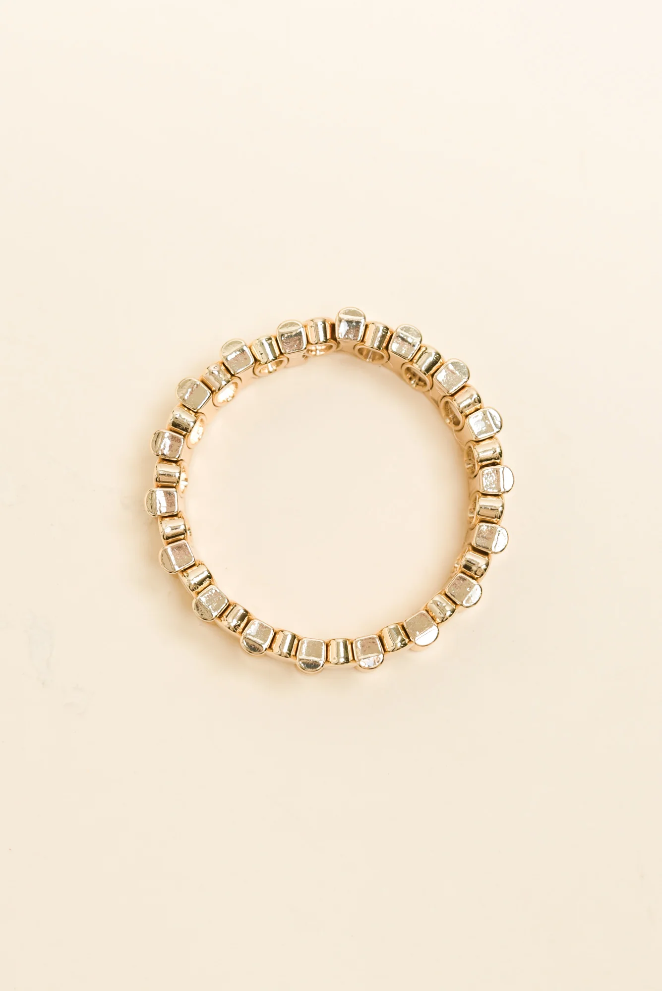 Imelda Gold Beaded Bracelet - Image 2