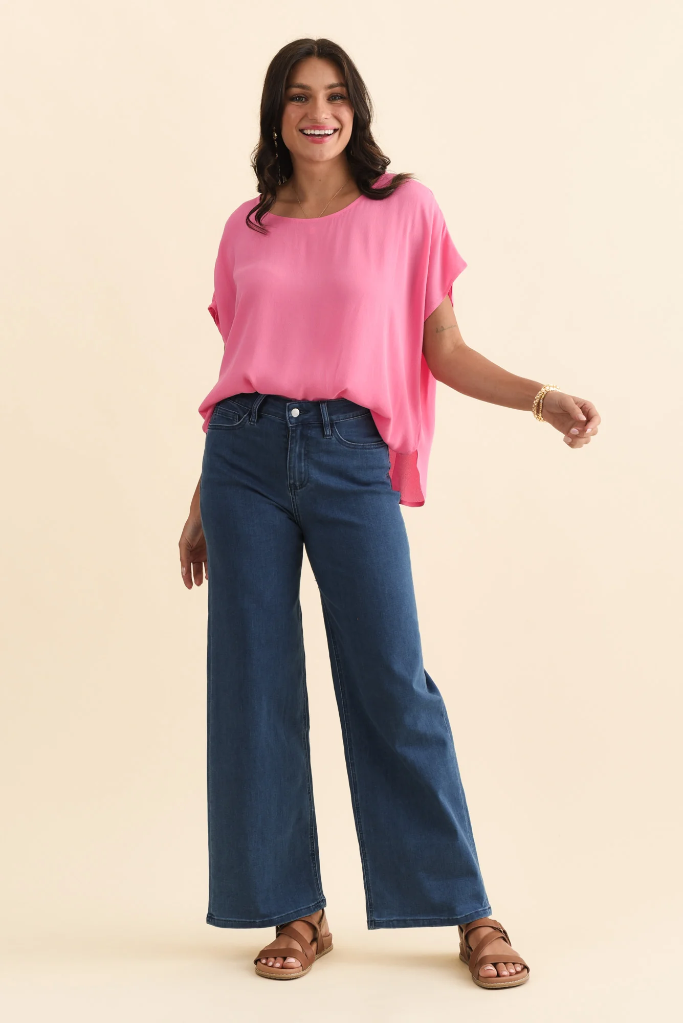 Imogen Blue Straight Leg Jeans - Image 7