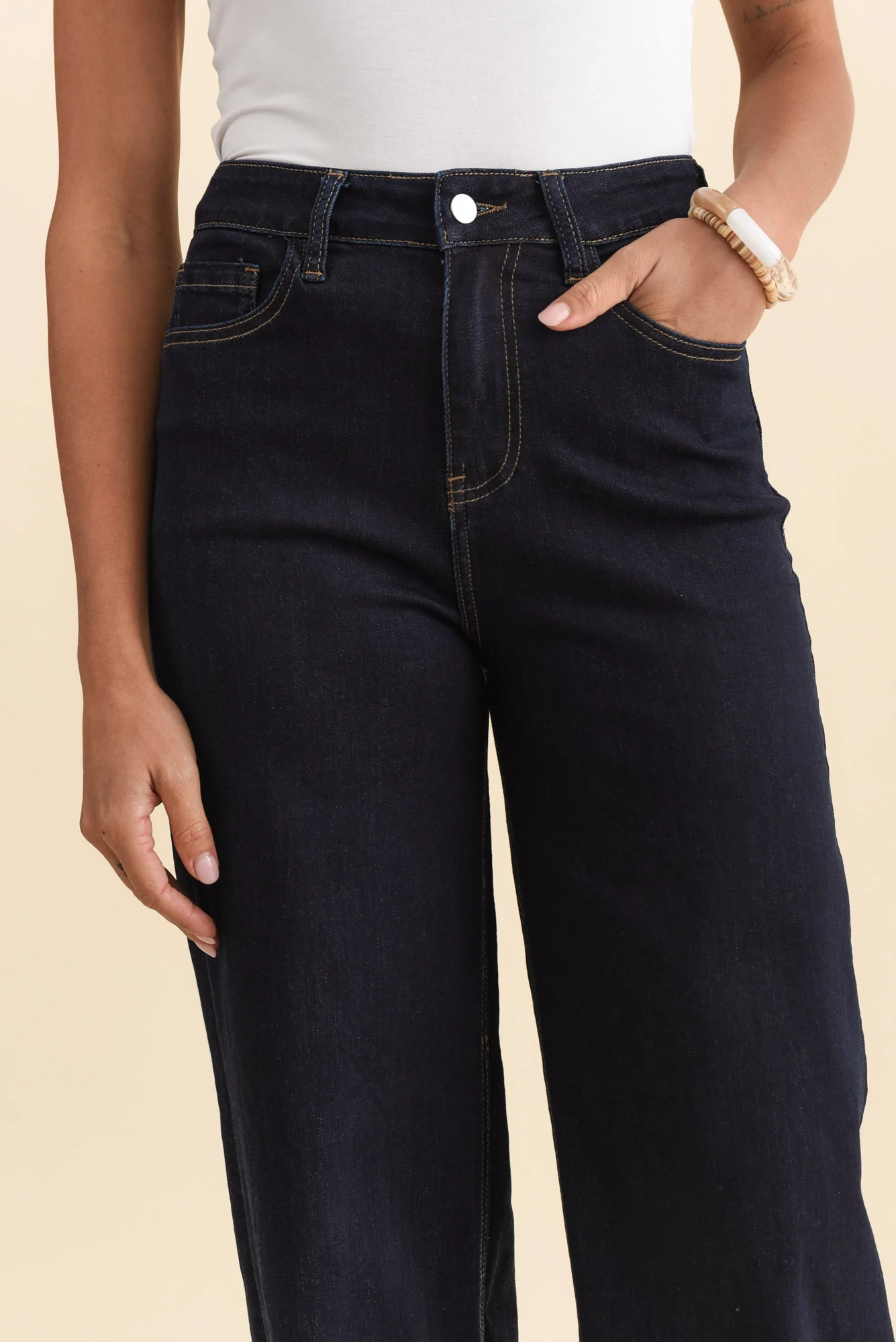 Imogen Indigo Straight Leg Jeans - Image 5
