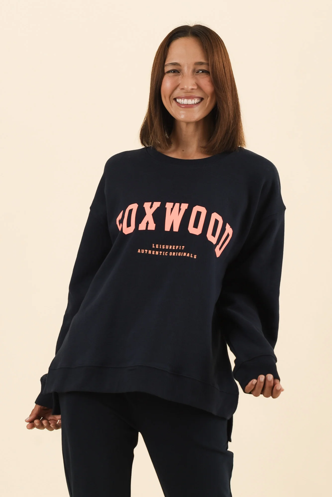 Interval Navy Crewneck Sweatshirt - Image 2
