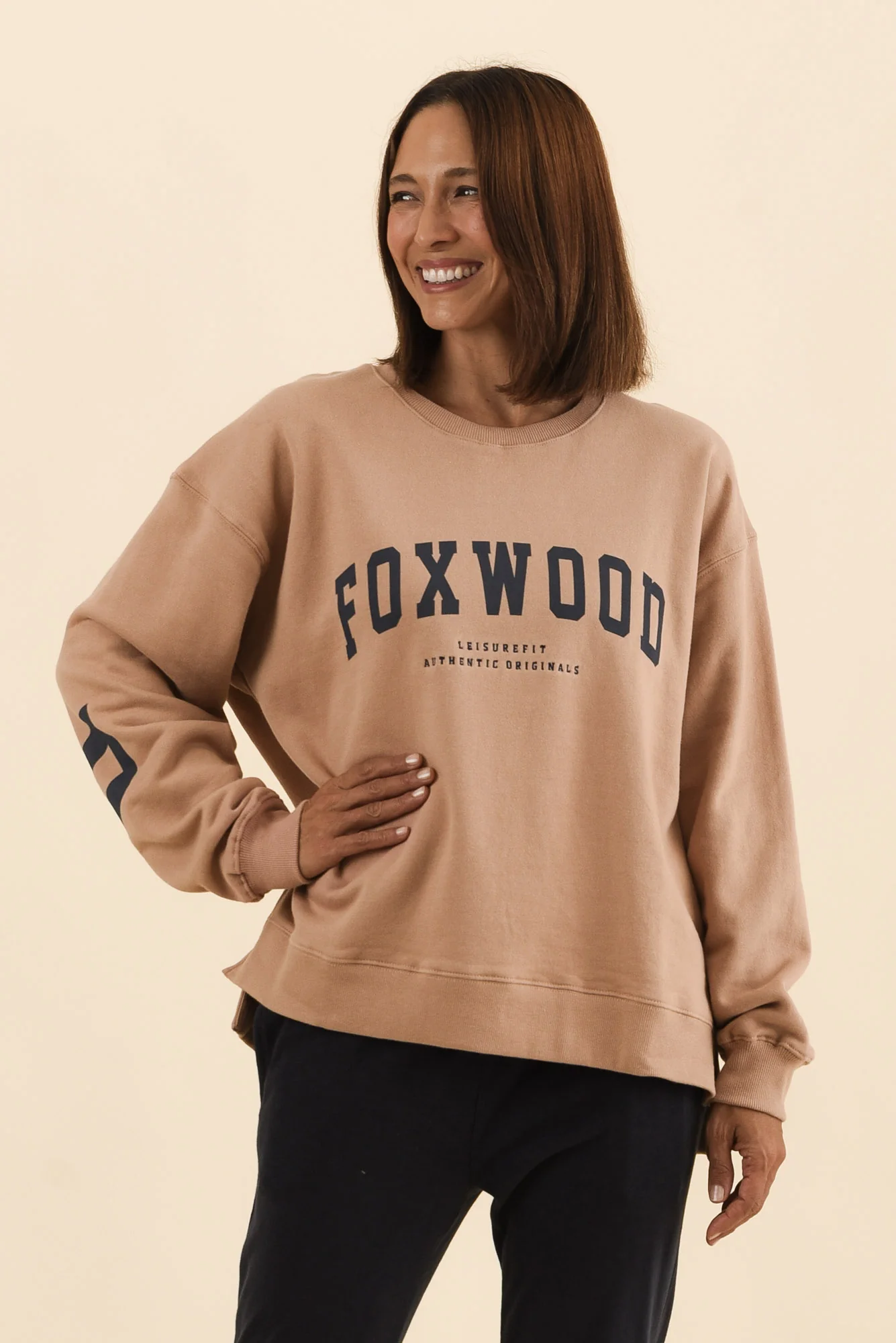 Interval Tan Crewneck Sweatshirt