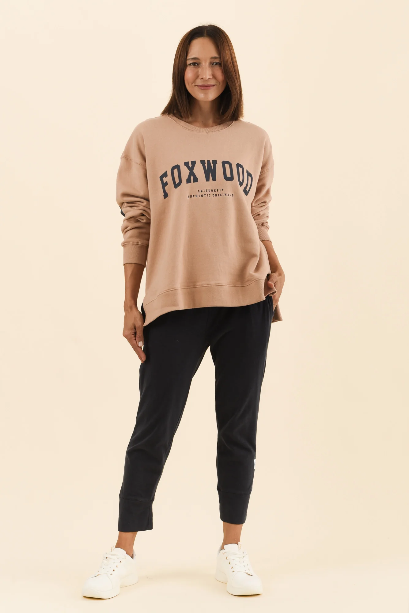 Interval Tan Crewneck Sweatshirt - Image 6