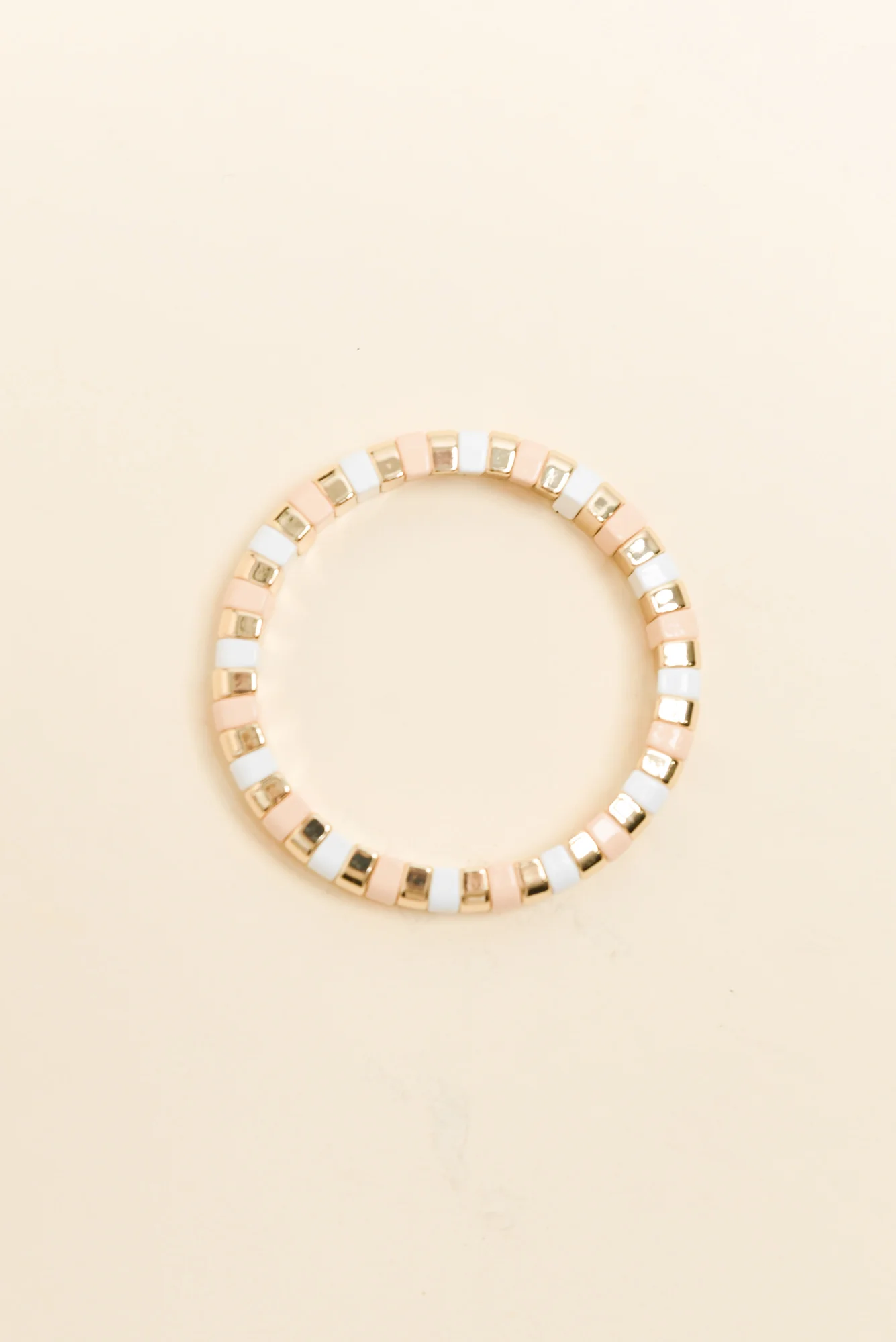 Isabelli Gold Beaded Bracelet - Image 2