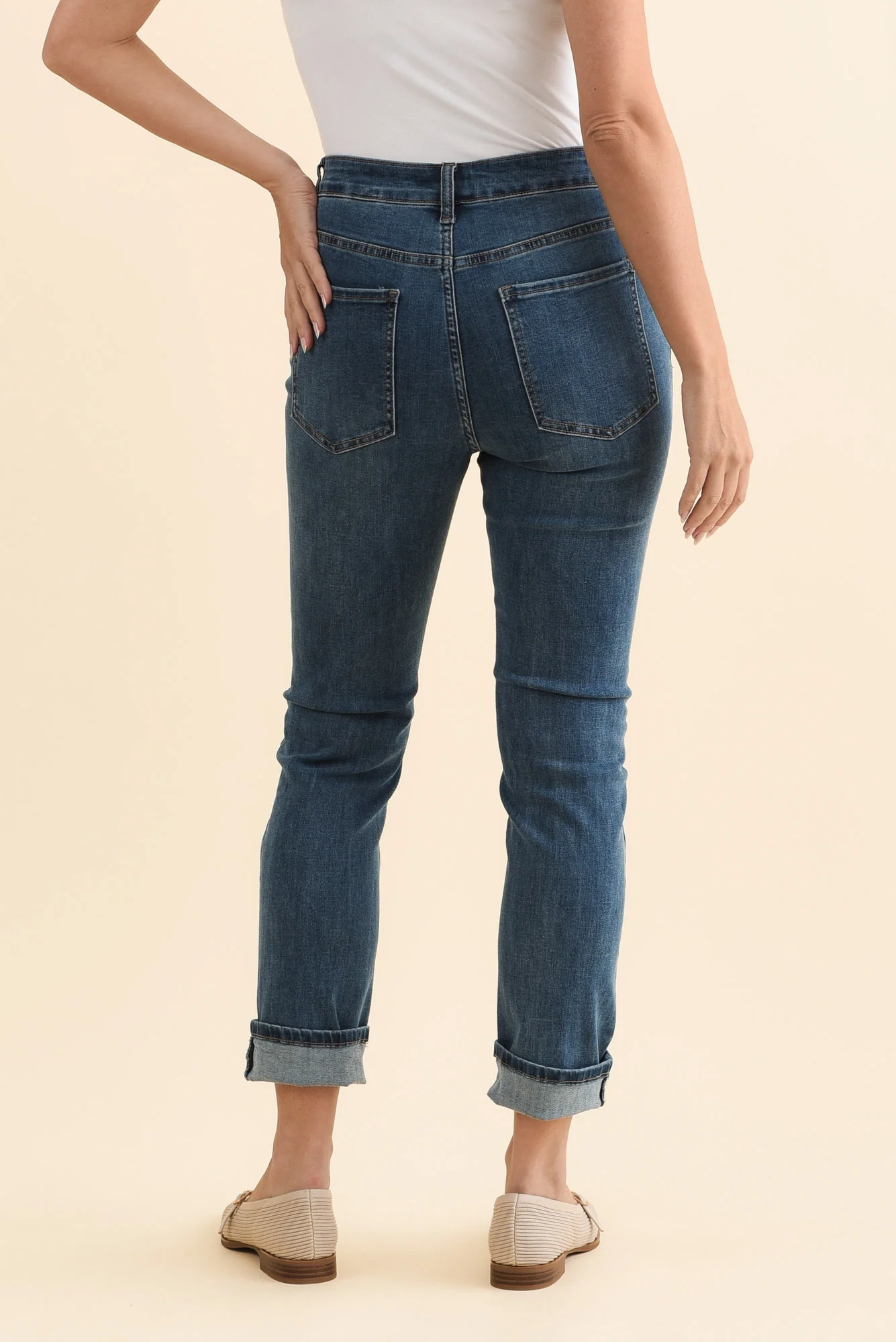 James Blue Denim Stretch Jeans - Image 4