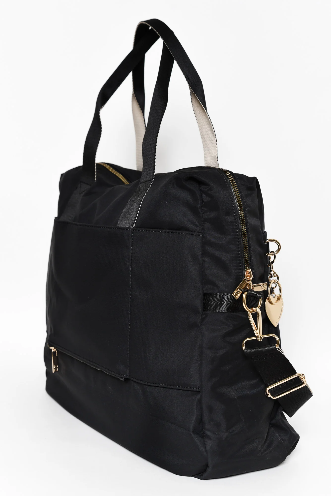 Jamie Black Travel Weekender Bag - Image 3