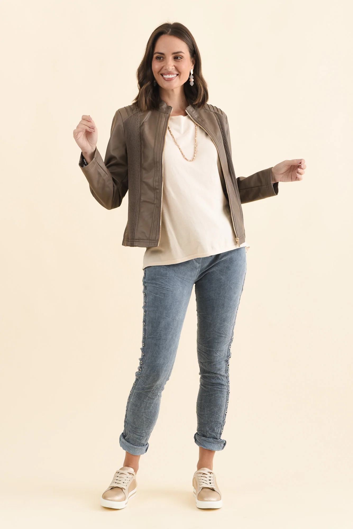 Jaya Blue Drawstring Pants - Image 2