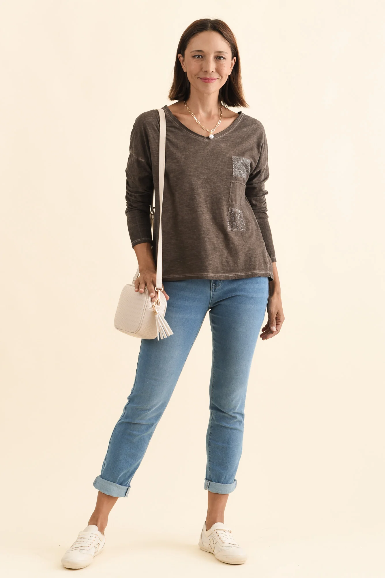 Kairi Blue Cotton Jeans - Image 2