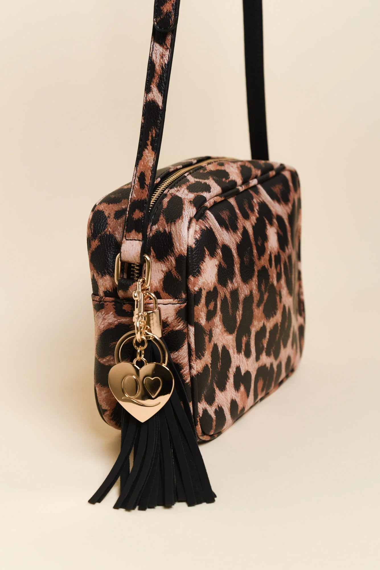 Katie Brown Leopard Crossbody Bag - Image 2