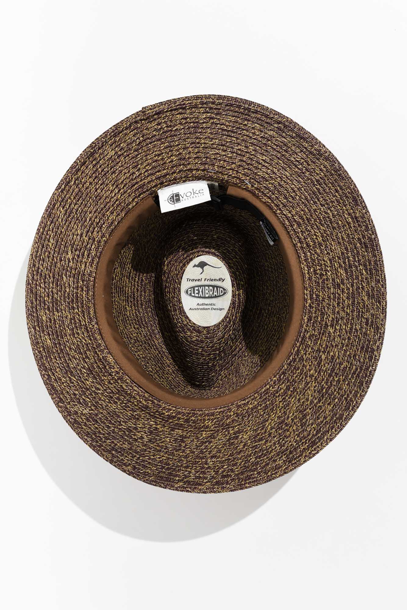 Keith Chocolate Travel Fedora - Image 4