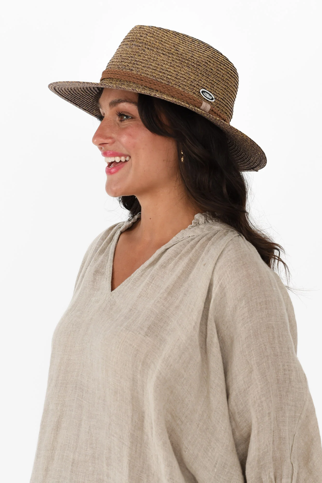 Keith Chocolate Travel Fedora - Image 5