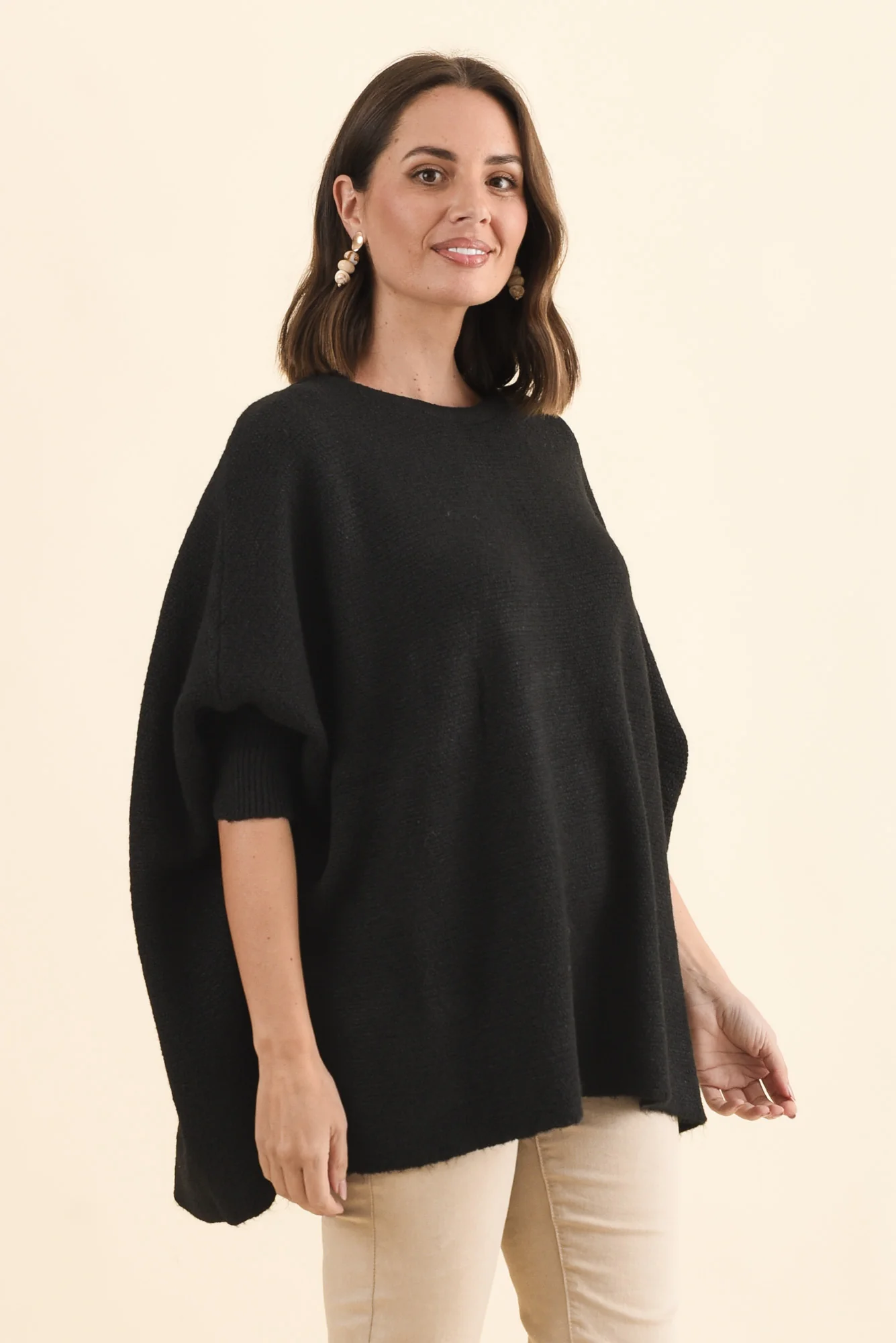 Kerr Black Wool Blend Jumper - Image 3