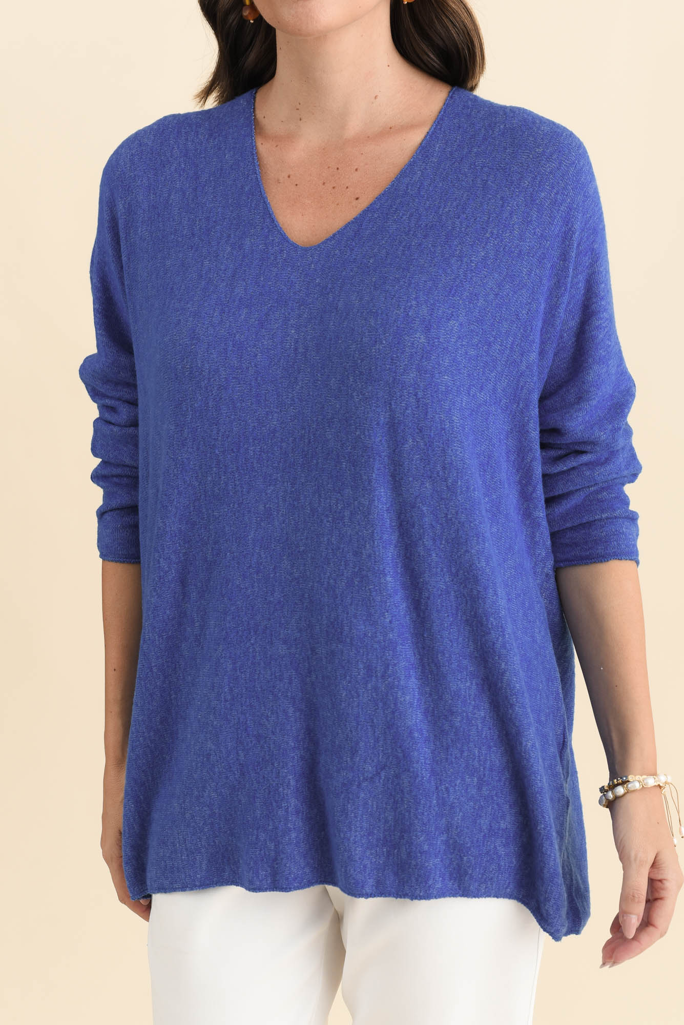 Lakin Blue Knit Jumper - Image 5