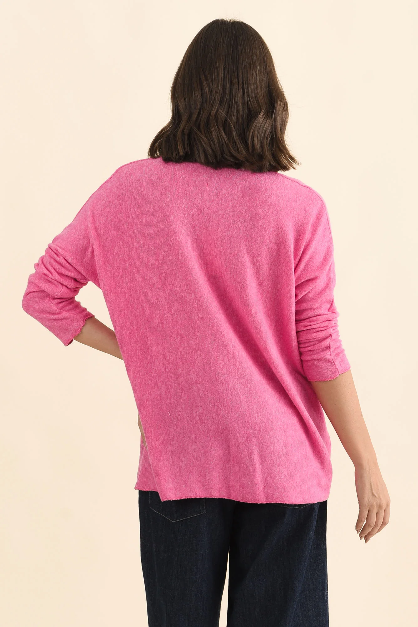 Lakin Pink Knit Jumper - Image 4