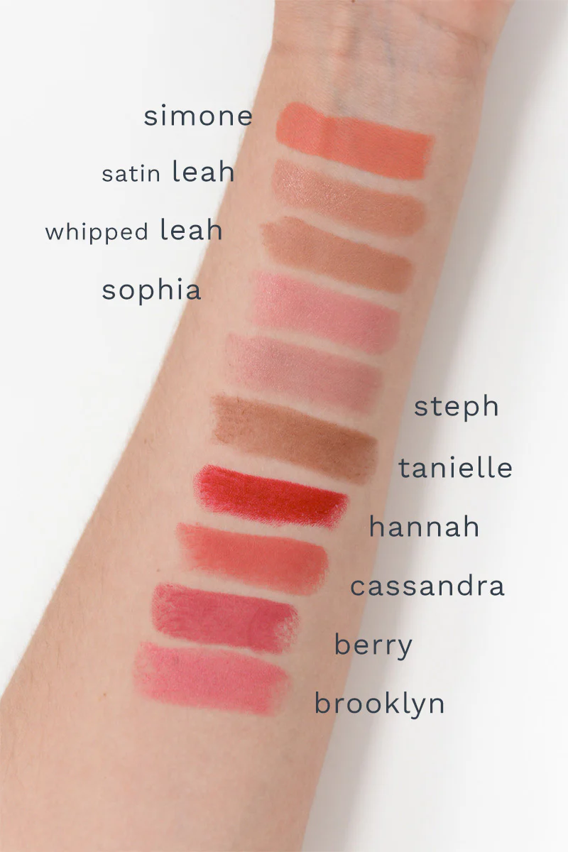 Leah Baby Cocoa Satin Luxe Lipstick - Image 2