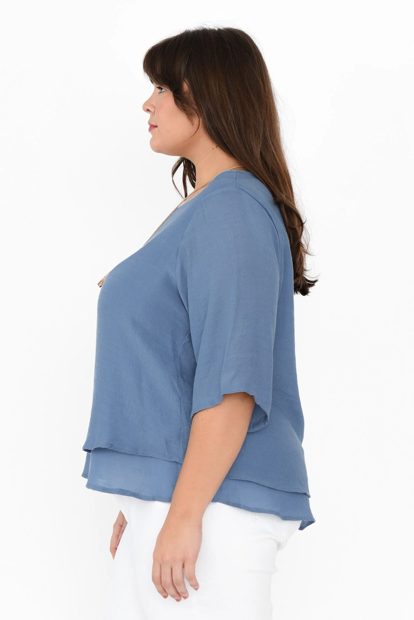 Liora Steel Layered Top - Image 9