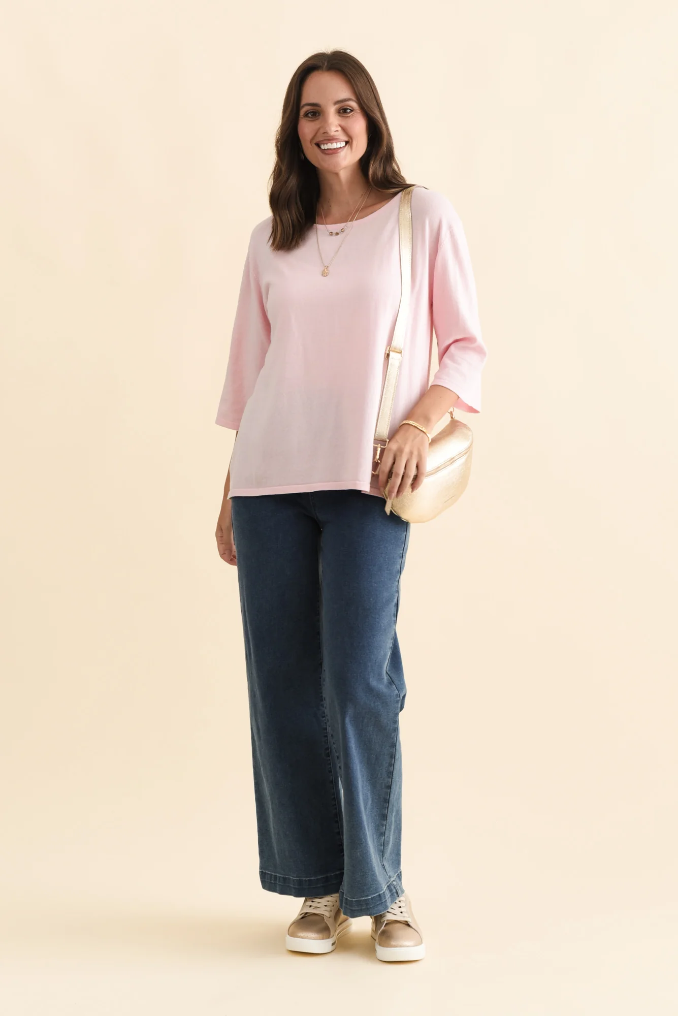 Maddy Blue Straight Leg Jeans - Image 2