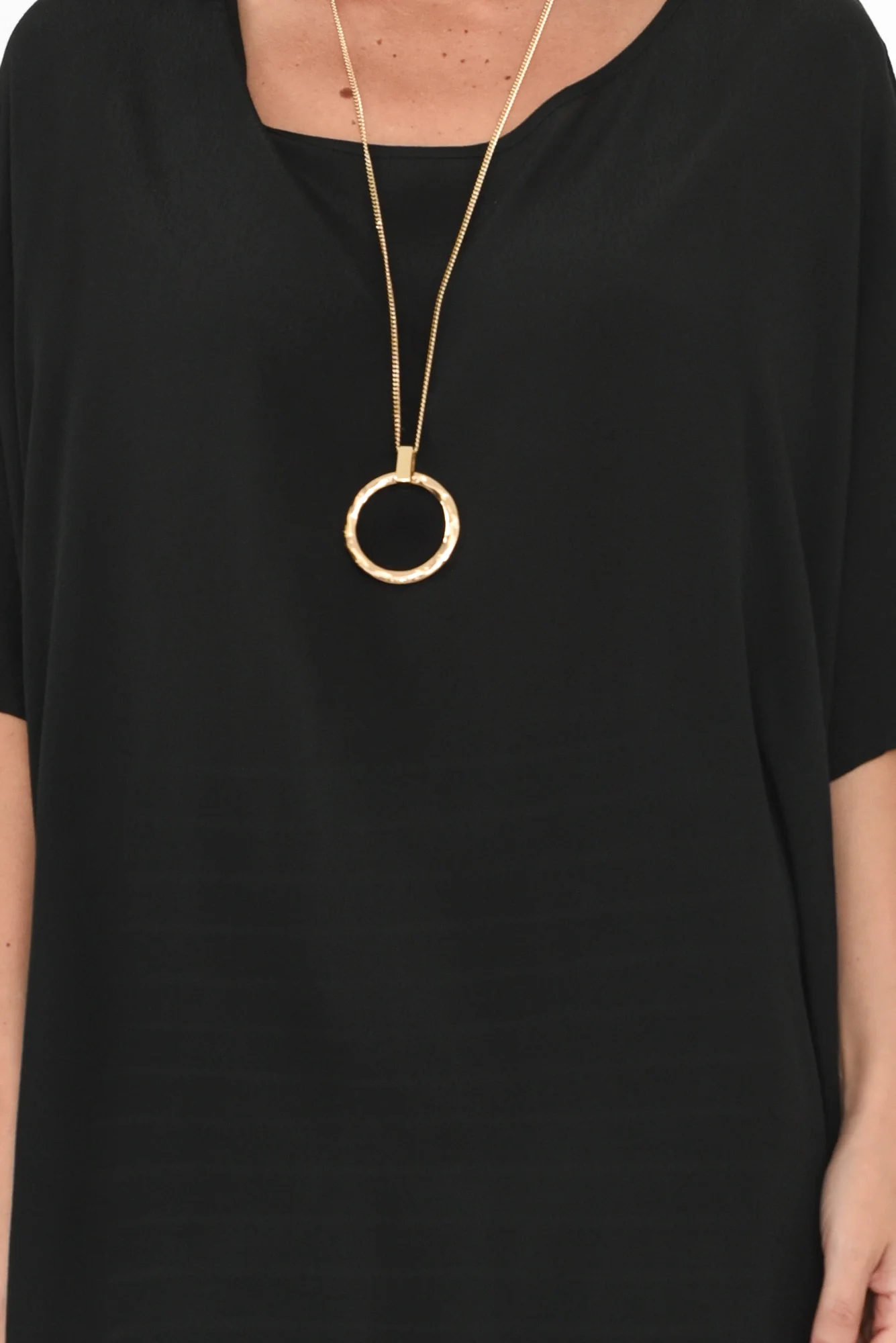 Mali Black Drape Top - Image 7